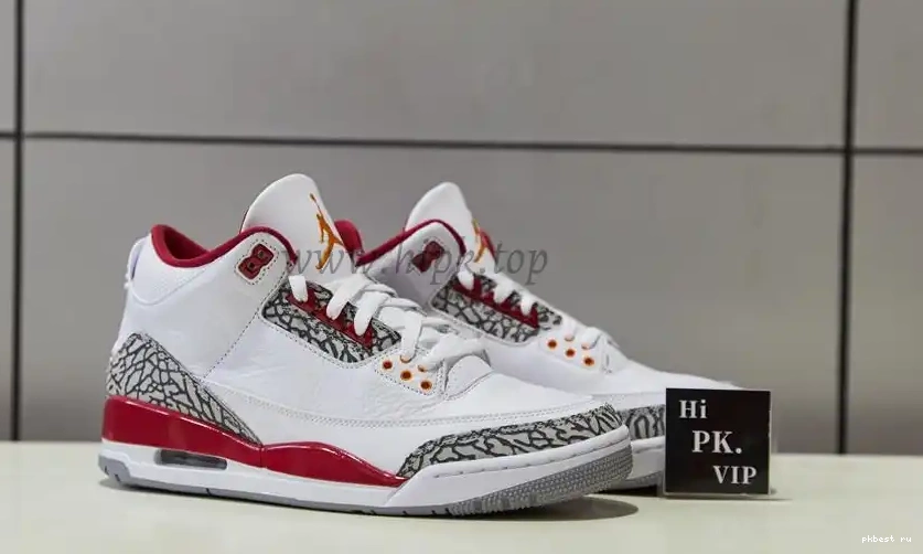 God Cardinal retro to air materials Pk ready 3 jordan ship Red retail 0527